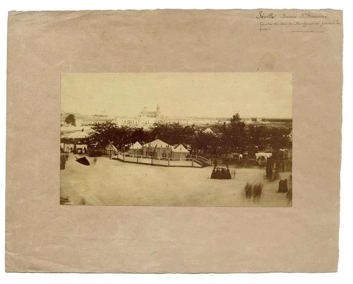 ¿Sabías que existe una foto de la primera Feria de Abril de Sevilla?