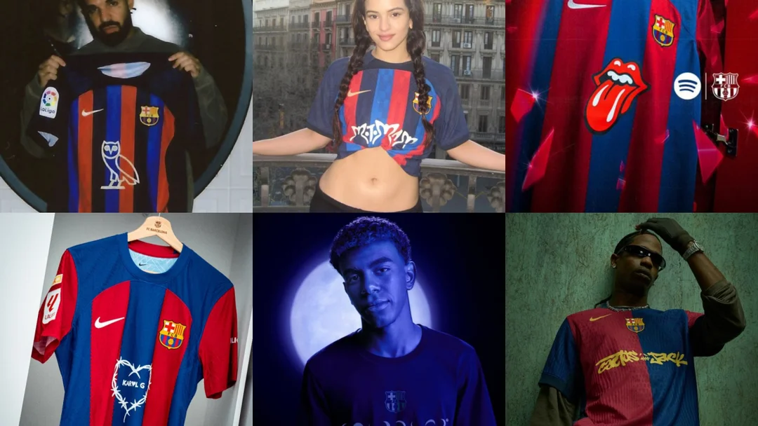 ¿Quiénes Son Los Artistas Que Han Dejado Su Huella En La Camiseta Del Barça?