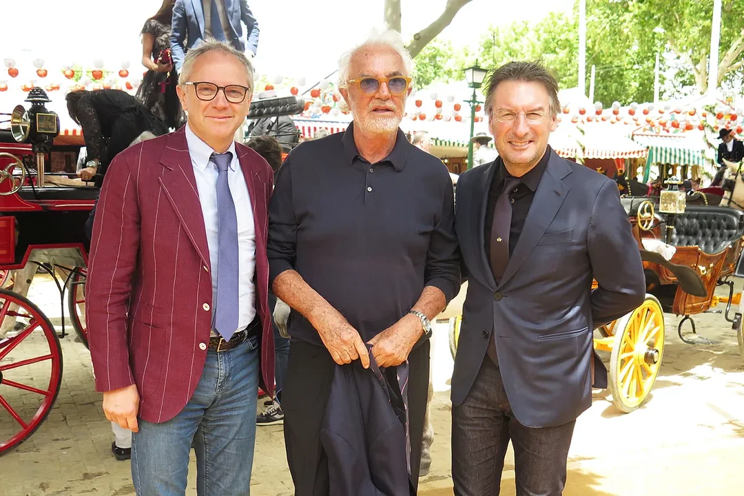 ¿Qué Sorprendió a Flavio Briatore En La Feria de Abril?