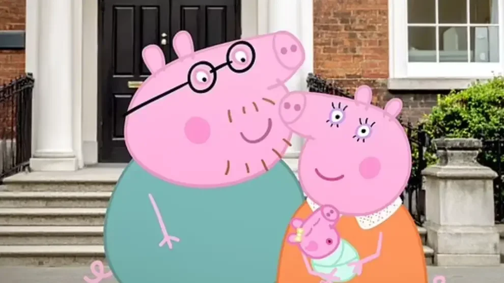 ¿La Nueva Hermana de Peppa Pig Inspirada por Kate Middleton?