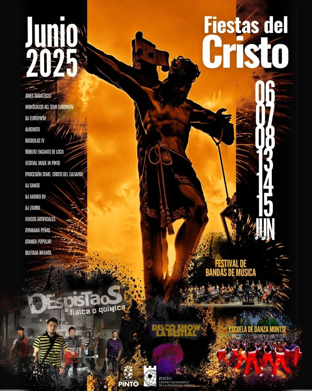 ¿Estás Listo para las Fiestas del Cristo 2025 en Pinto? Descubre Todo lo Que Nos Espera